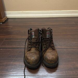 Men's steel toe work boots